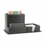 حاملة اقلام جلدية